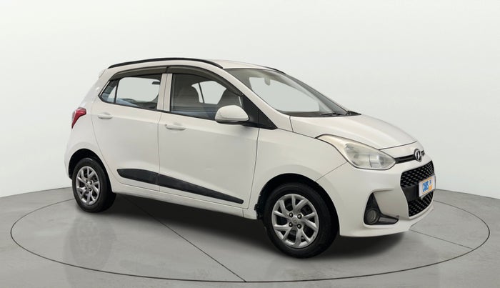 2017 Hyundai Grand i10 SPORTZ (O) 1.2 KAPPA VTVT, Petrol, Manual, 70,552 km, Right Front Diagonal