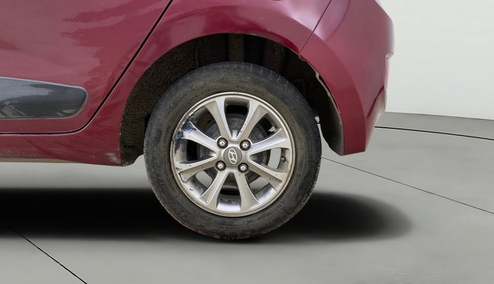 2016 Hyundai Grand i10 ASTA (O) 1.2 KAPPA VTVT, Petrol, Manual, 60,614 km, Left Rear Wheel