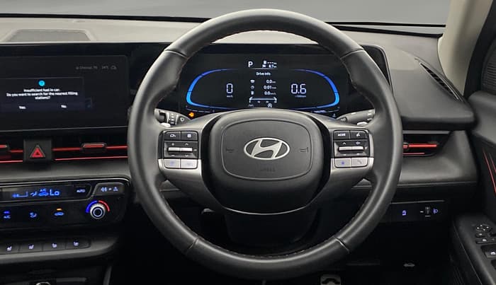 2024 Hyundai Verna SX (O) 1.5 TURBO PETROL DCT, Petrol, Automatic, 7,501 km, Steering Wheel Close Up
