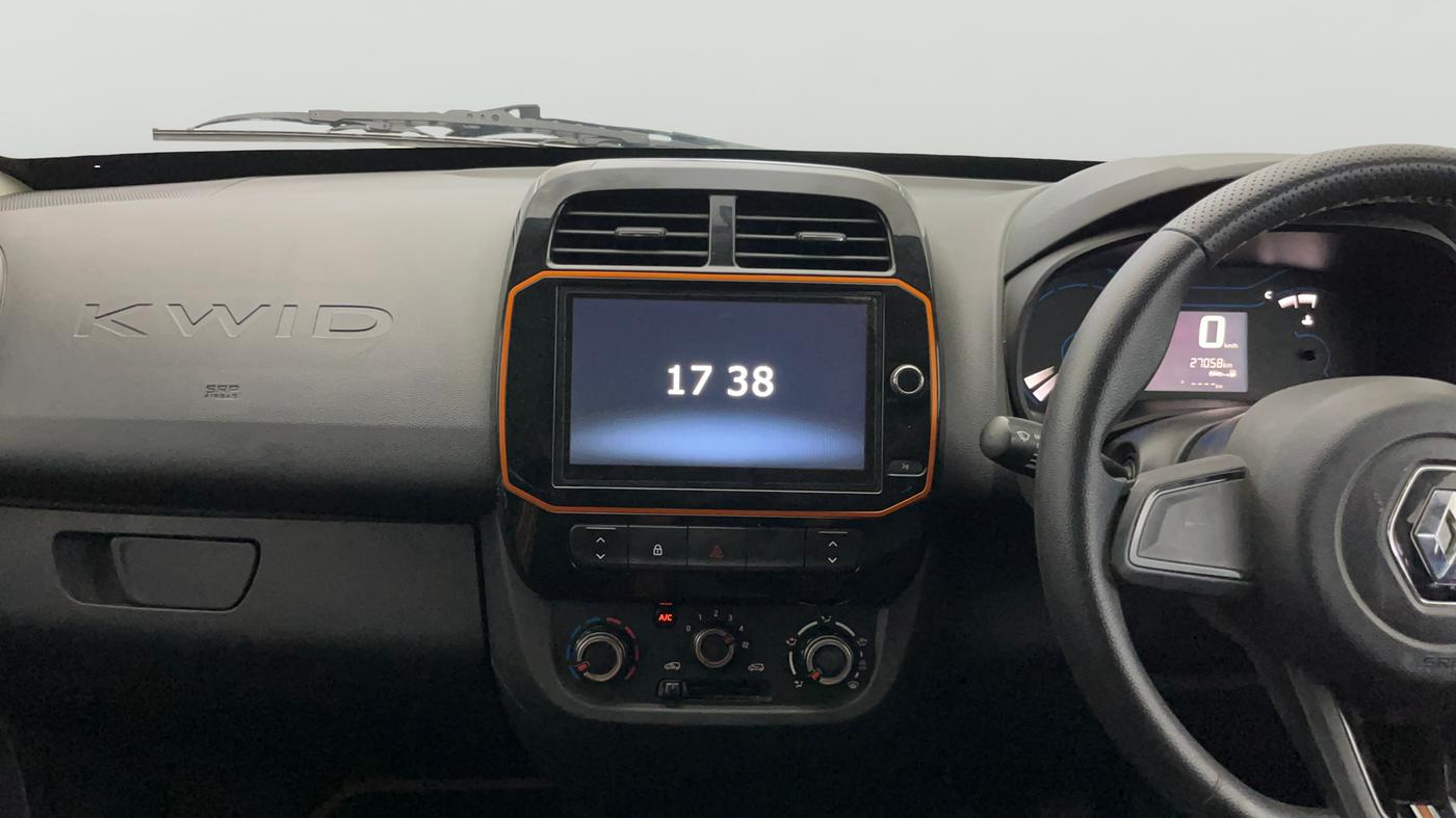 2019 Renault Kwid CLIMBER 1.0 (O), Petrol, Manual, 27,138 km, Air Conditioner