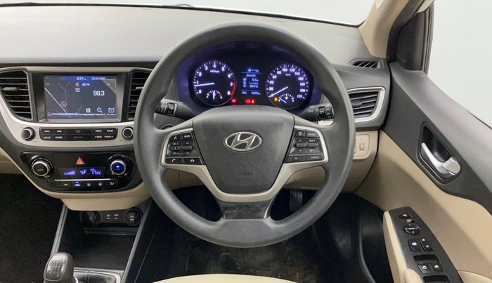 2019 Hyundai Verna 1.6 VTVT SX, Petrol, Manual, 49,112 km, Steering Wheel Close Up