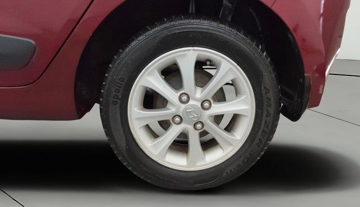 2014 Hyundai Grand i10 ASTA 1.2 KAPPA VTVT, Petrol, Manual, 98,348 km, Left Rear Wheel