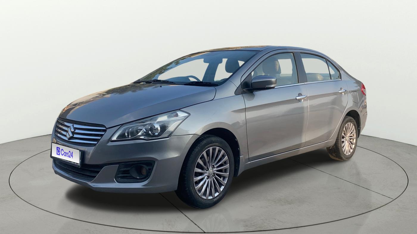 2018 Maruti Ciaz ALPHA 1.4 PETROL, Petrol, Manual, 1,08,236 km, Left Front Diagonal
