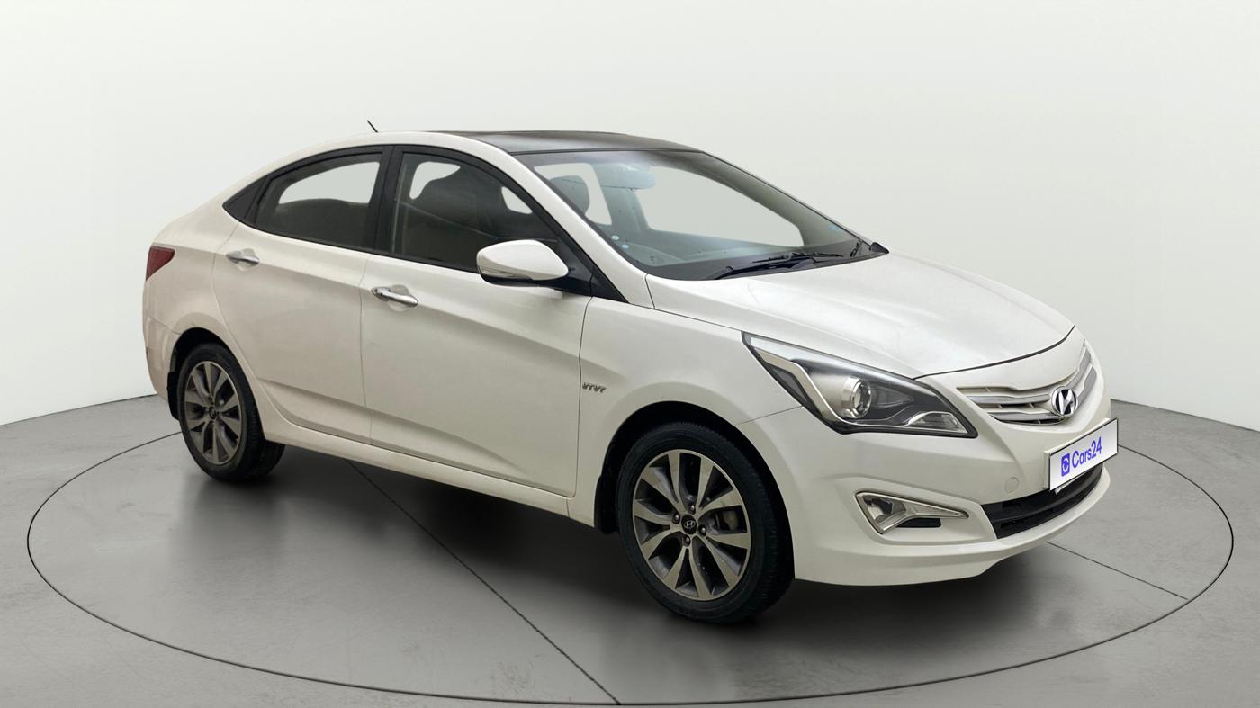 2015 Hyundai Verna FLUIDIC 4S 1.6 VTVT S(O), Petrol, Manual, 57,214 km, SRP