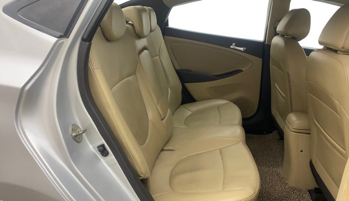 2013 Hyundai Verna FLUIDIC 1.6 VTVT SX OPT AT, Petrol, Automatic, 86,324 km, Right Side Rear Door Cabin