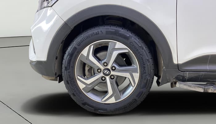 2018 Hyundai Creta SX AT 1.6 PETROL, Petrol, Automatic, 52,376 km, Left Front Wheel