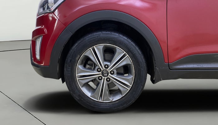 2017 Hyundai Creta SX (O) 1.6 DIESEL, Diesel, Manual, 1,04,813 km, Left Front Wheel