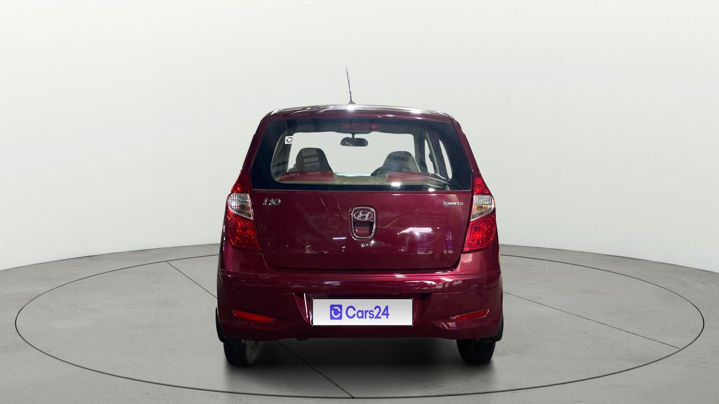 2014 Hyundai i10 SPORTZ 1.1, Petrol, Manual, 36,747 km, Back/Rear