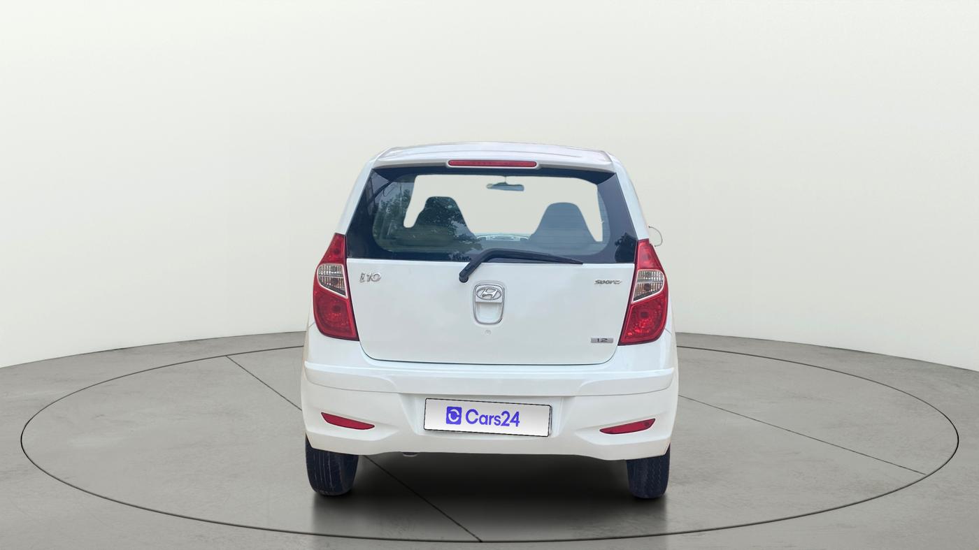 2013 Hyundai i10 SPORTZ 1.2, Petrol, Manual, 95,290 km, Back/Rear