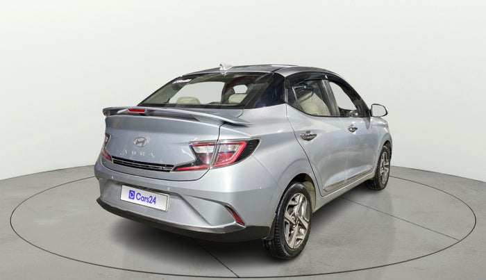 2023 Hyundai AURA SX 1.2 (O), Petrol, Manual, 32,558 km, Right Back Diagonal