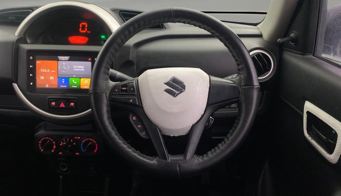 2021 Maruti S PRESSO VXI PLUS AMT, Petrol, Automatic, 74,870 km, Steering Wheel Close Up