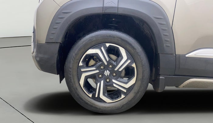 2023 Maruti BREZZA ZXI + SMART HYBRID, Petrol, Manual, 67,584 km, Left Front Wheel