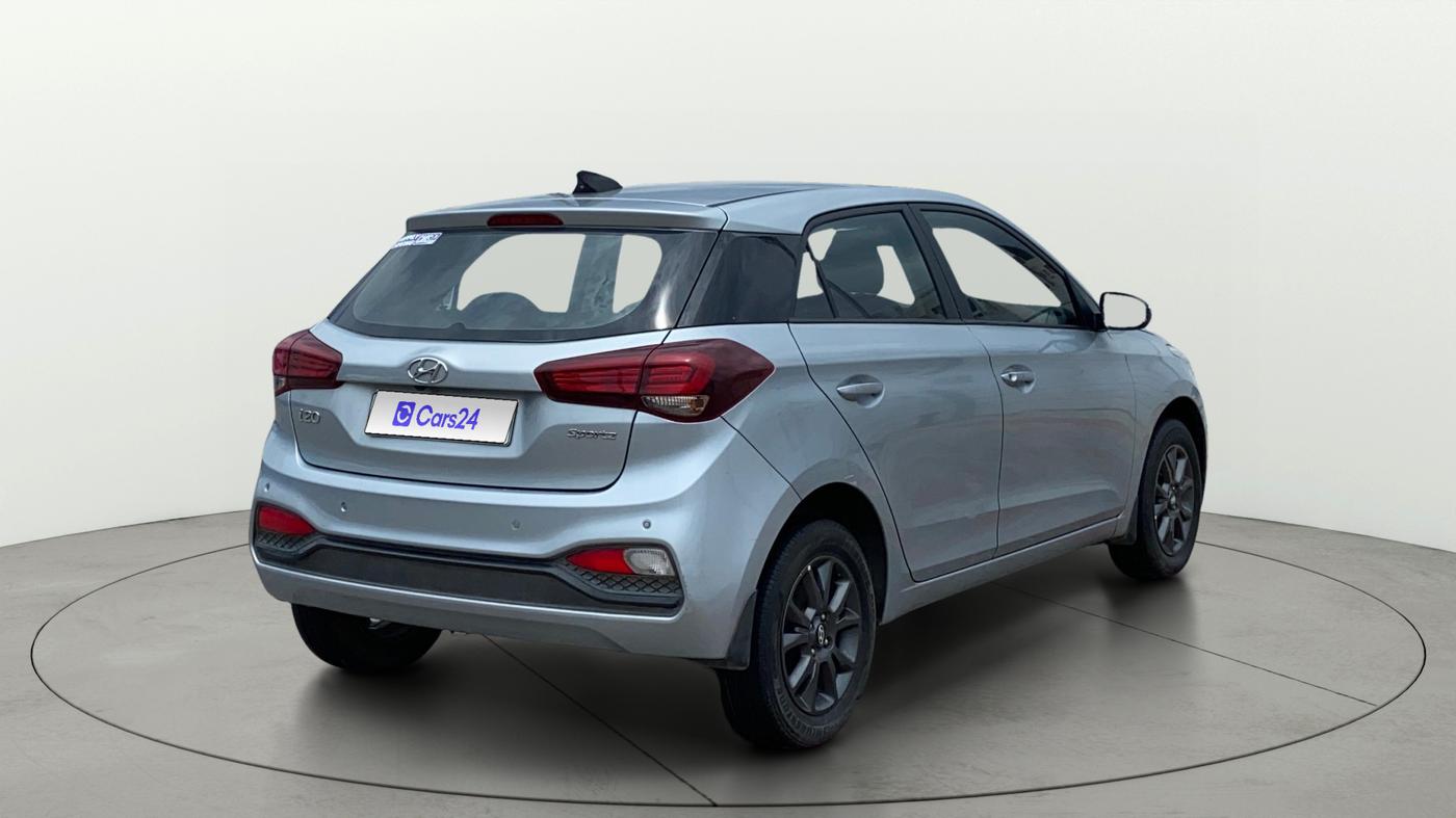 2019 Hyundai Elite i20 SPORTZ PLUS 1.2, Petrol, Manual, 35,759 km, Right Back Diagonal