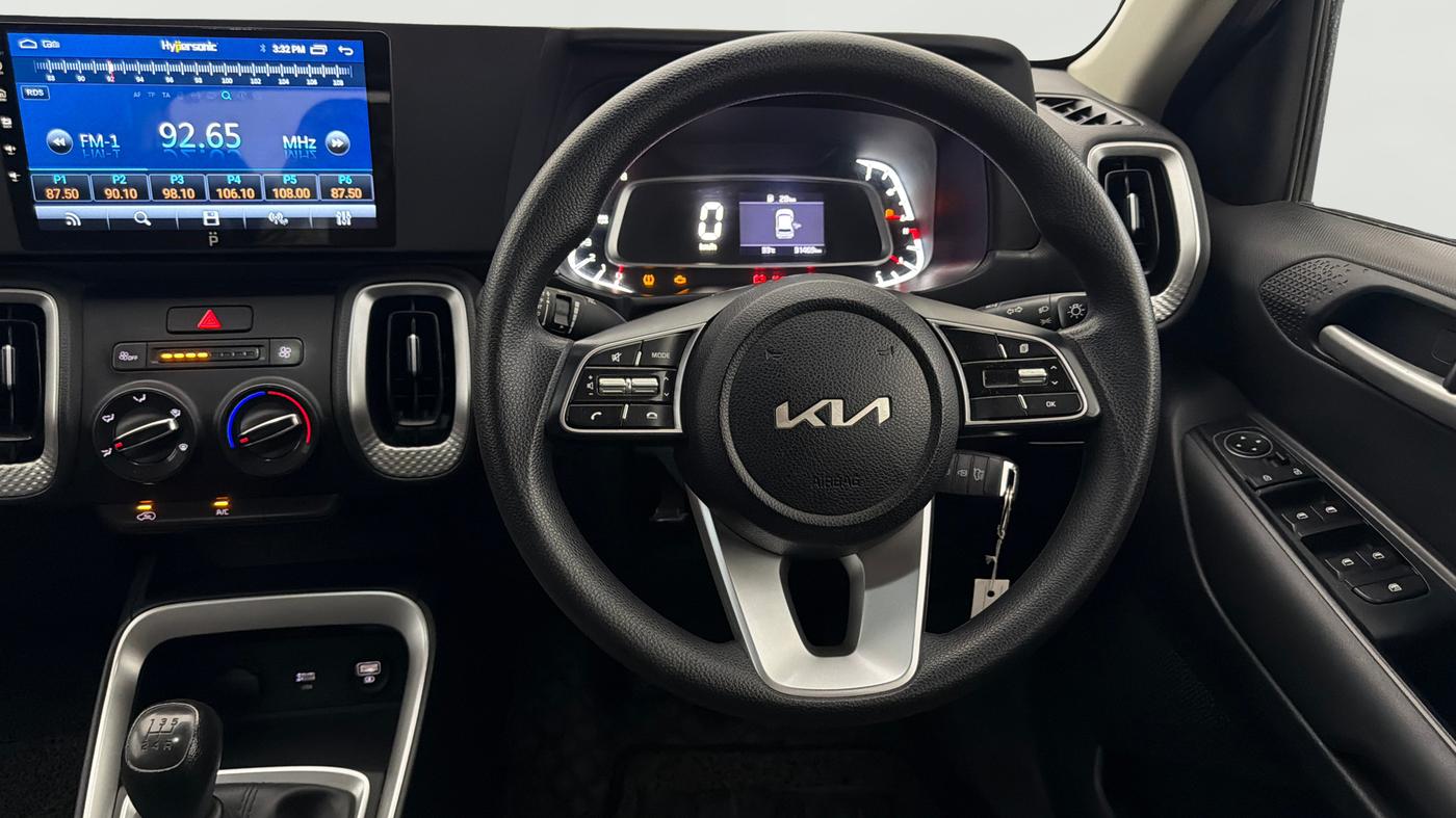 2022 KIA SONET HTK 1.2, Petrol, Manual, 31,406 km, Steering Wheel Close Up