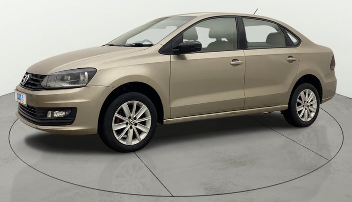 2015 Volkswagen Vento HIGHLINE 1.5 AT, Diesel, Automatic, 70,376 km, Left Front Diagonal