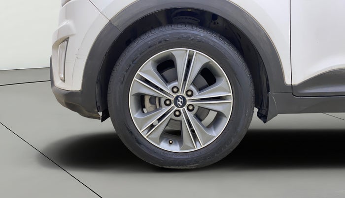 2016 Hyundai Creta SX PLUS AT 1.6 PETROL, Petrol, Automatic, 81,348 km, Left Front Wheel