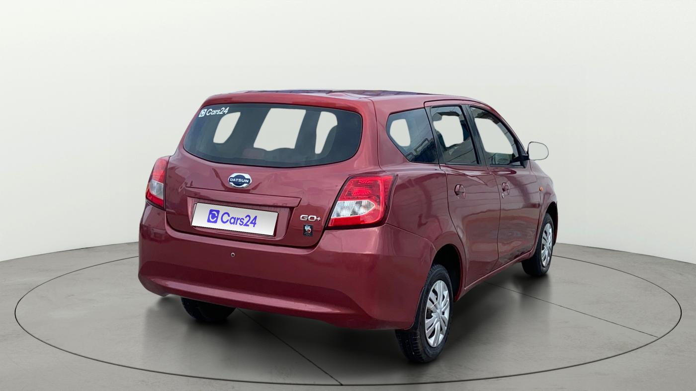 2015 Datsun Go Plus T, Petrol, Manual, 93,383 km, Right Back Diagonal