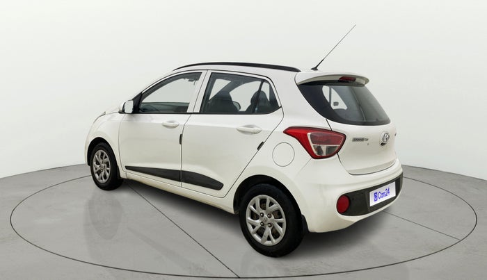 2018 Hyundai Grand i10 SPORTZ 1.2 KAPPA VTVT, Petrol, Manual, 82,973 km, Left Back Diagonal