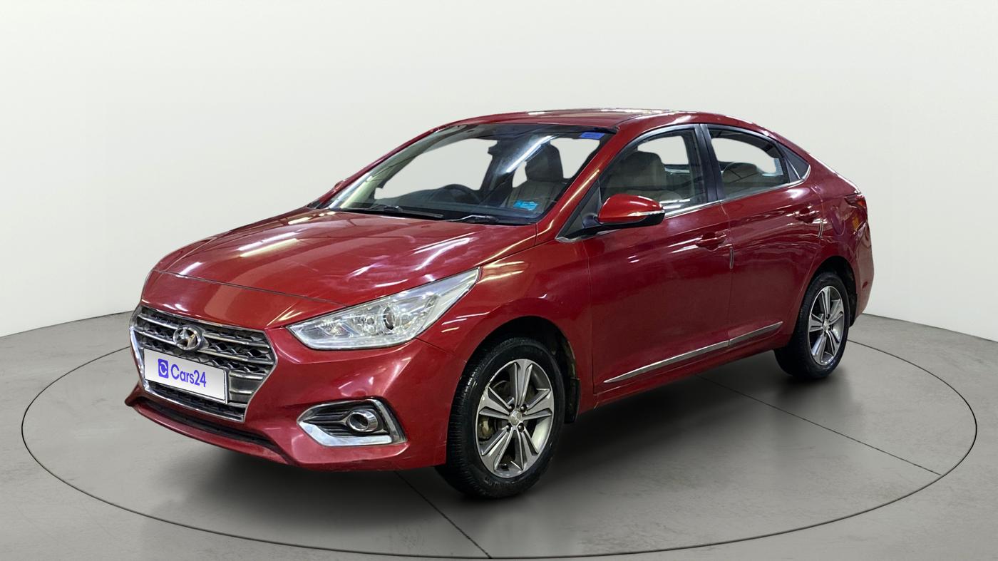 2018 Hyundai Verna 1.6 VTVT SX, Petrol, Manual, 88,542 km, Left Front Diagonal