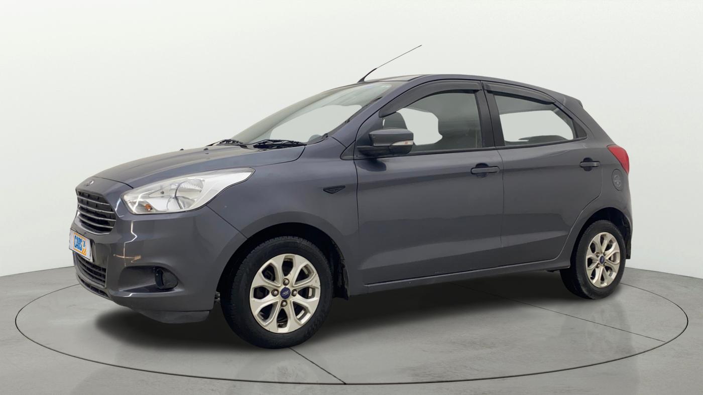 2017 Ford New Figo TITANIUM 1.5 PETROL AT, Petrol, Automatic, 81,682 km, Left Front Diagonal