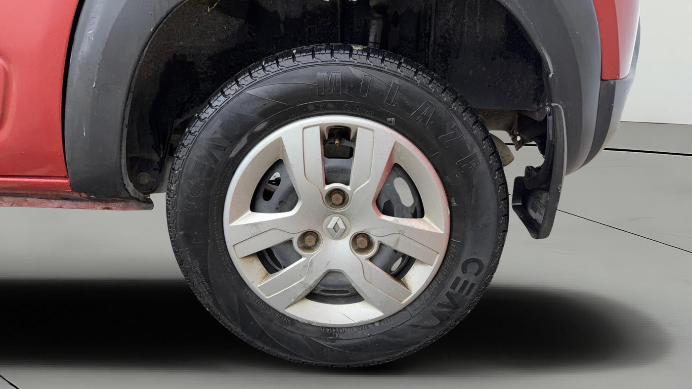 2019 Renault Kwid RXT 1.0 AMT (O), Petrol, Automatic, 62,097 km, Left Rear Wheel