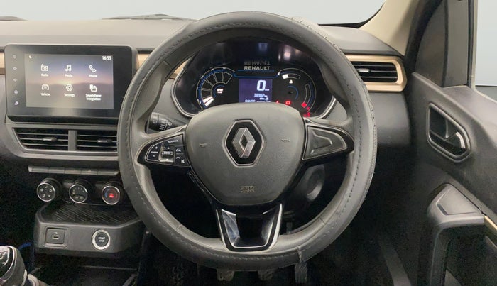 2021 Renault Kiger RXT (O) MT, Petrol, Manual, 38,965 km, Steering Wheel Close Up