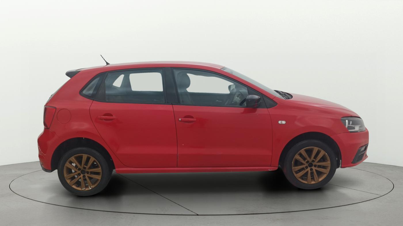 2015 Volkswagen Polo GT TSI AT, Petrol, Automatic, 1,00,034 km, Right Side View