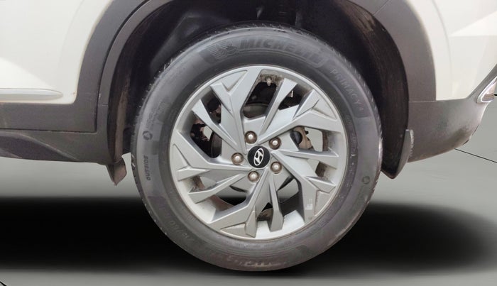 2021 Hyundai Creta SX (O) 1.4 TURBO DCT, Petrol, Automatic, 71,904 km, Left Rear Wheel