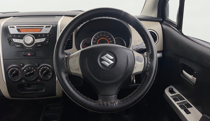2015 Maruti Wagon R 1.0 VXI, Petrol, Manual, 72,050 km, Steering Wheel Close Up