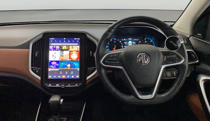 2020 MG HECTOR PLUS SHARP 1.5 PETROL TURBO DCT 6-STR, Petrol, Automatic, 38,946 km, Steering Wheel Close Up