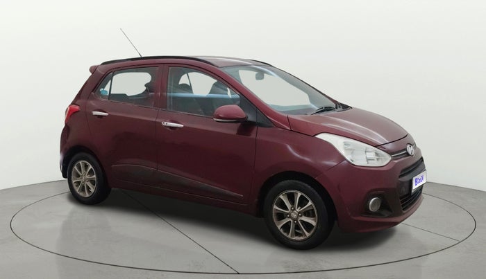 2015 Hyundai Grand i10 ASTA (O) 1.2 KAPPA VTVT, Petrol, Manual, 64,107 km, Right Front Diagonal