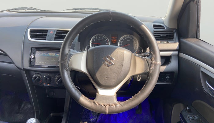 2014 Maruti Swift VXI, Petrol, Manual, 51,772 km, Steering Wheel Close Up