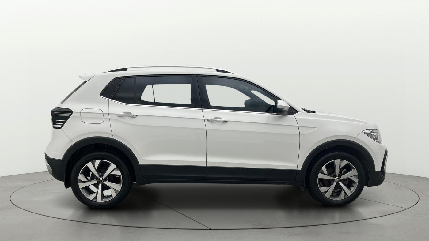 2025 Volkswagen TAIGUN TOPLINE 1.0 TSI MT, Petrol, Manual, 6,099 km, Right Side View