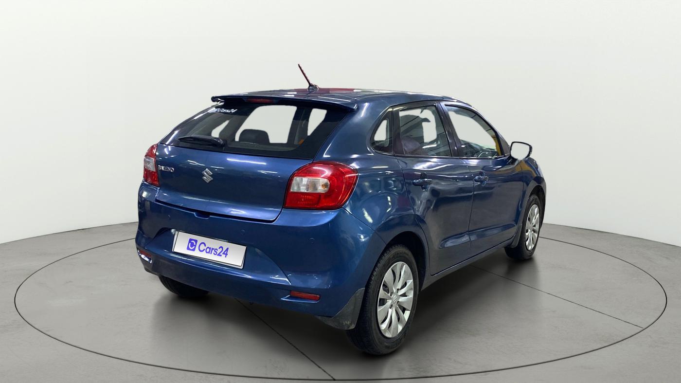 2016 Maruti Baleno DELTA CVT PETROL 1.2, Petrol, Automatic, 58,462 km, Right Back Diagonal