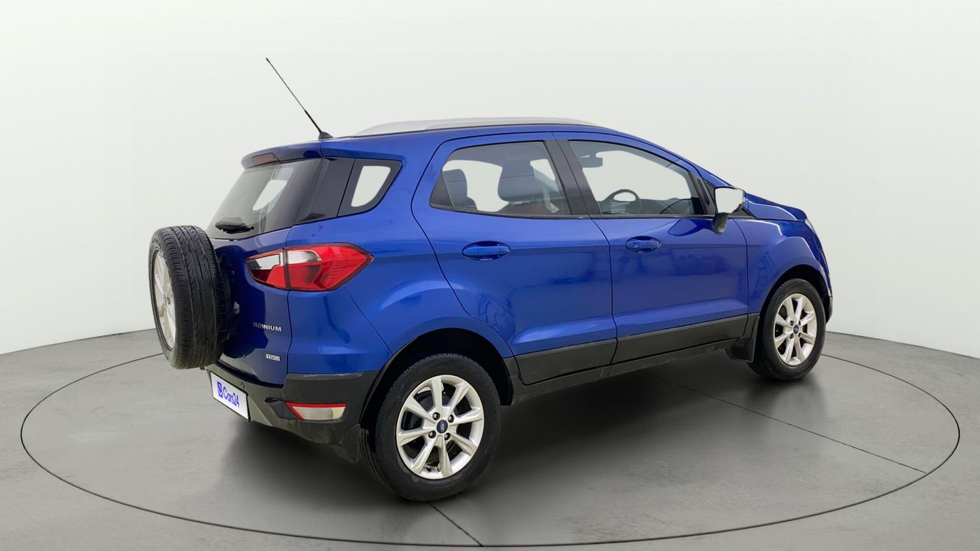2018 Ford Ecosport TITANIUM 1.5L DIESEL, Diesel, Manual, 69,126 km, Right Back Diagonal