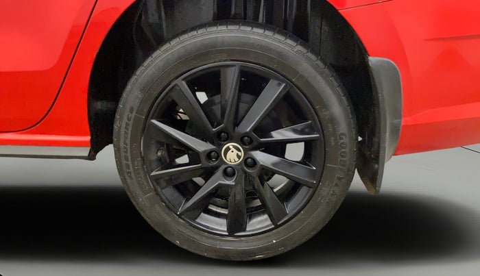 2021 Skoda Rapid STYLE TSI, Petrol, Manual, 47,802 km, Left Rear Wheel