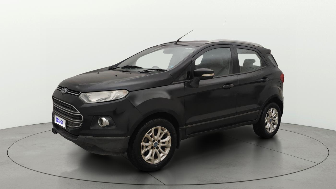 2013 Ford Ecosport TITANIUM 1.5L DIESEL, Diesel, Manual, 1,37,785 km, Left Front Diagonal