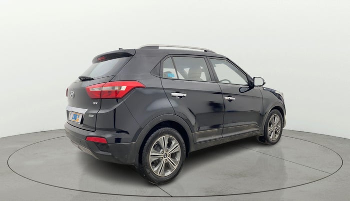 2016 Hyundai Creta SX PLUS AT 1.6 PETROL, Petrol, Automatic, 1,10,653 km, Right Back Diagonal