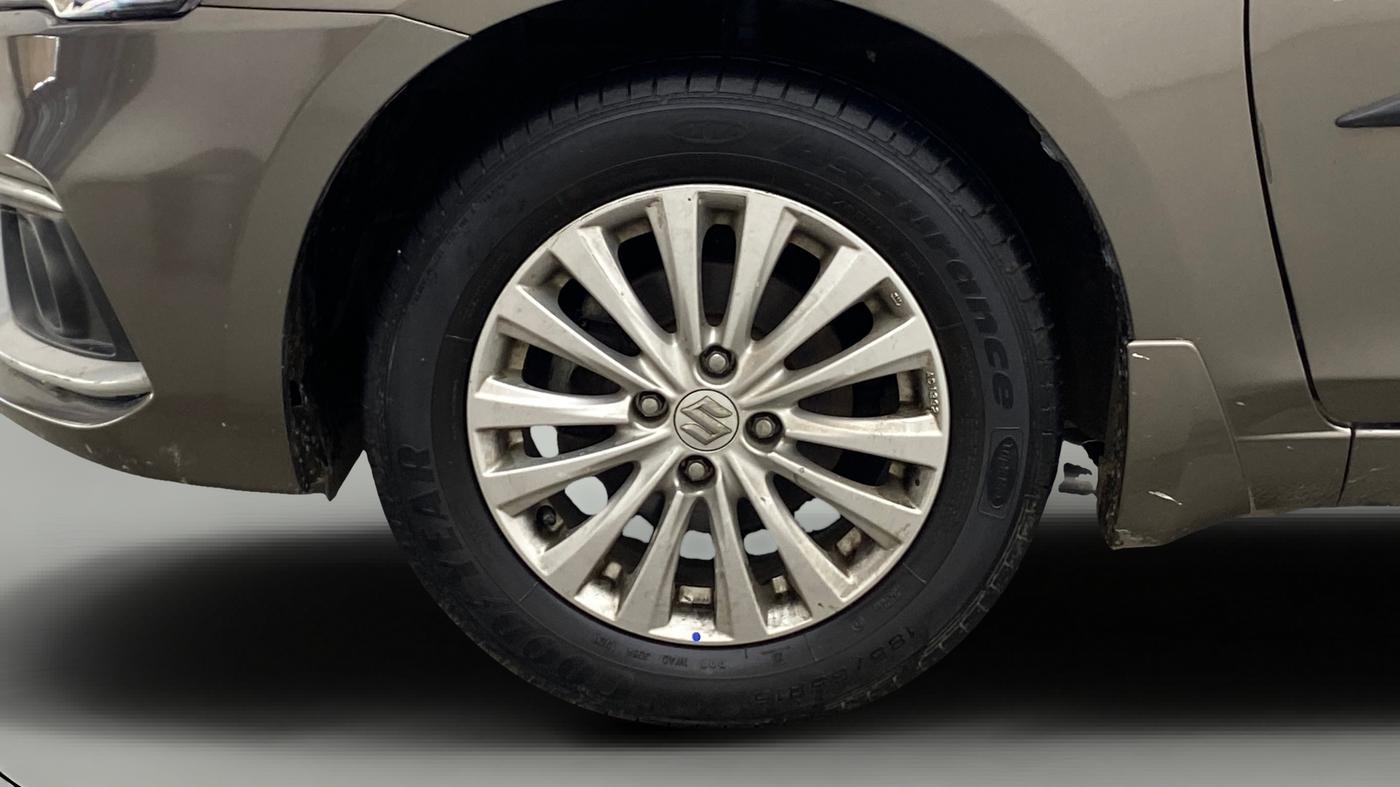2021 Maruti Ciaz ZETA 1.5 SHVS MT PETROL, Petrol, Manual, 18,719 km, Left Front Wheel