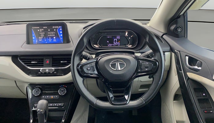 2021 Tata NEXON XZA PLUS SUNROOF PETROL, Petrol, Automatic, 30,098 km, Steering Wheel Close Up