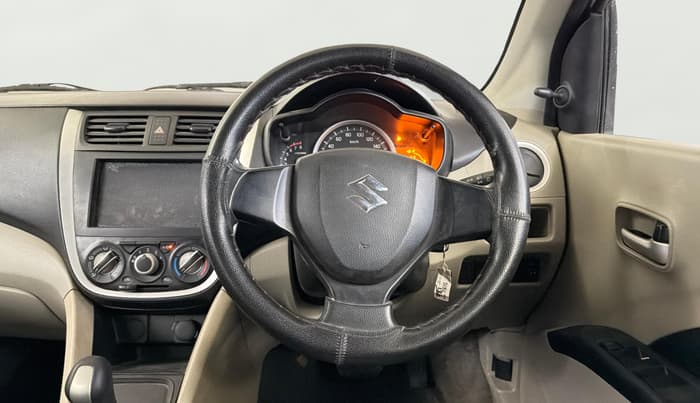 2014 Maruti Celerio VXI AMT, Petrol, Automatic, 70,634 km, Steering Wheel Close Up