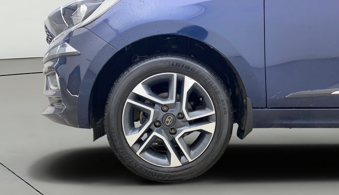 2021 Tata TIGOR XZ PLUS PETROL, Petrol, Manual, 24,948 km, Left Front Wheel