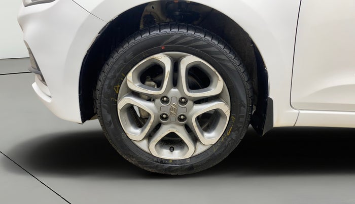 2019 Hyundai Elite i20 SPORTZ PLUS 1.2 DUAL TONE, Petrol, Manual, 1,07,519 km, Left Front Wheel