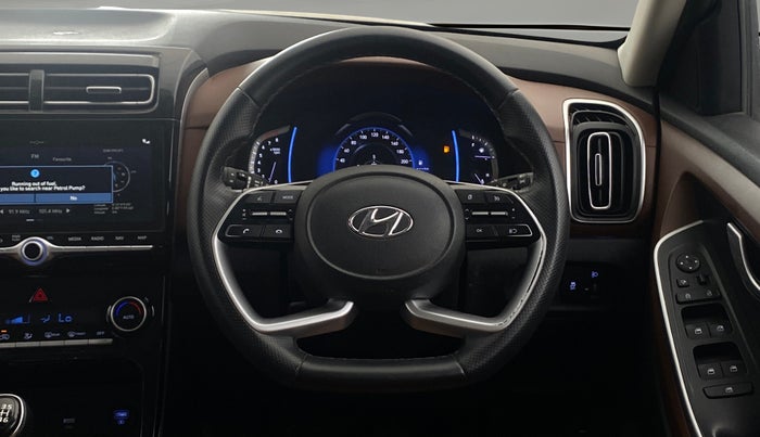 2021 Hyundai ALCAZAR PRESTIGE 2.0 MT 7STR, Petrol, Manual, 29,136 km, Steering Wheel Close Up