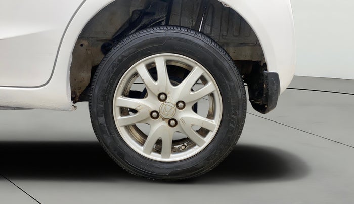 2013 Honda Brio V MT, Petrol, Manual, 1,08,314 km, Left Rear Wheel