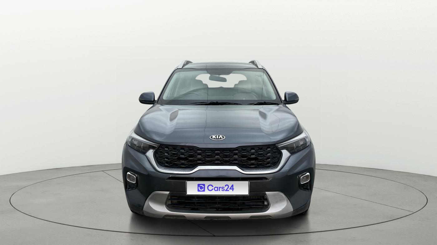 2020 KIA SONET HTX 1.0 IMT, Petrol, Manual, 95,224 km, Front