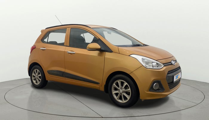 2016 Hyundai Grand i10 ASTA (O) AT 1.2 KAPPA VTVT, Petrol, Automatic, 64,215 km, Right Front Diagonal