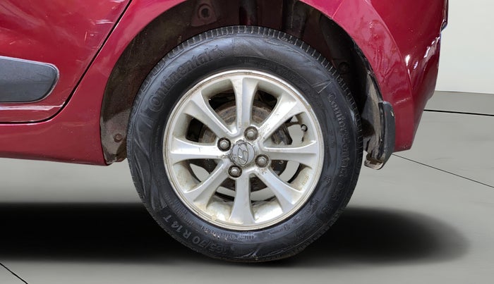 2014 Hyundai Grand i10 ASTA 1.2 KAPPA VTVT, Petrol, Manual, 61,531 km, Left Rear Wheel