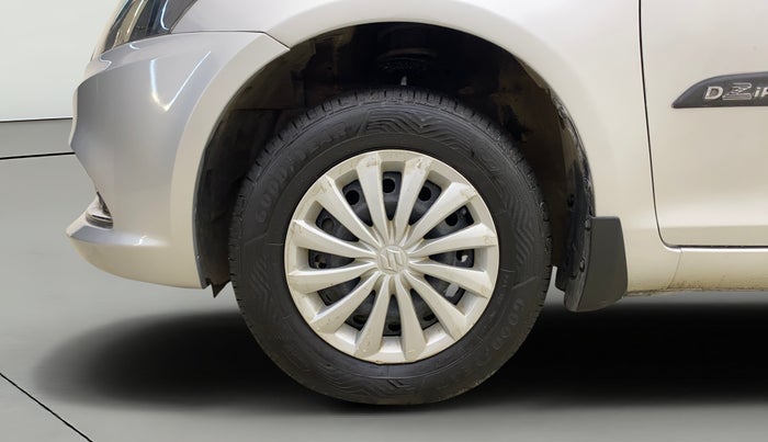 2015 Maruti Swift Dzire VXI, Petrol, Manual, 35,839 km, Left Front Wheel