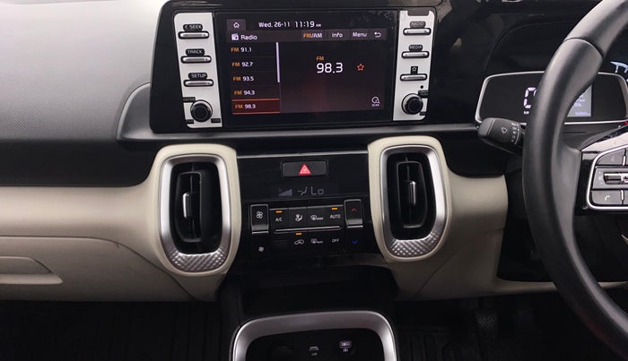 2021 KIA SONET HTX 1.0 IMT, Petrol, Manual, 56,980 km, Air Conditioner